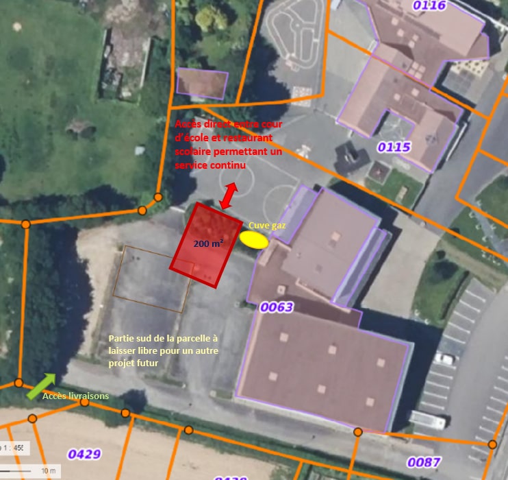 Sainte-Sève – Construction d’un restaurant scolaire
